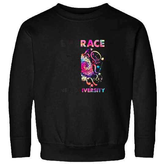 Embrace Neurodiversity Autism Sweatshirts