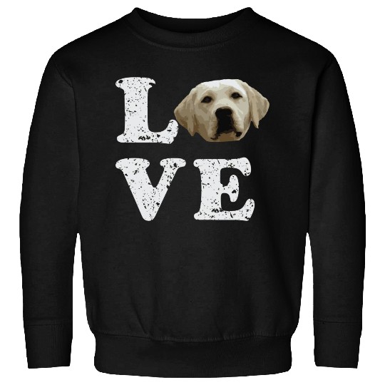 I Love My Yellow Lab Labrador Retriever Dog Sweatshirts