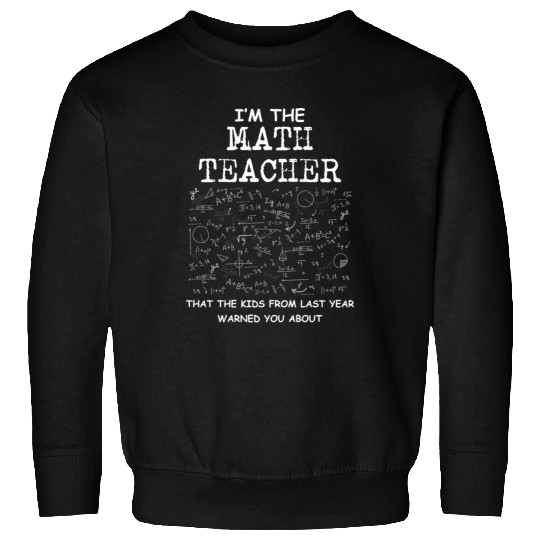 Math Teacher Unicorn Sweatshirts