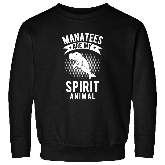 Manatees Are My Spirit Animal His & Her Gift Sweatshirts