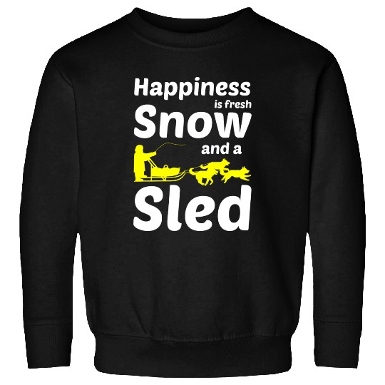 Husky Sledding Sled Dog Racing Alaskan Racers Sweatshirts