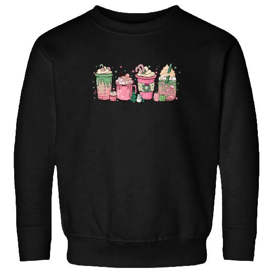 Hot Chocolate Cup Peppermint Mocha Sweatshirts