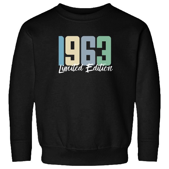 60 Years Vintage 1963 Retro 60th Birthday Sweatshirts