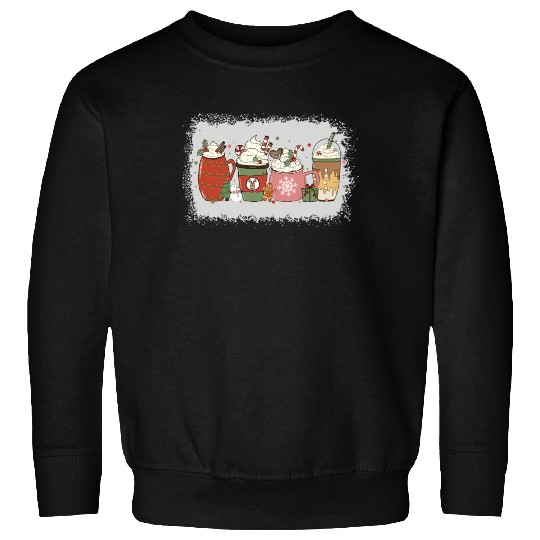 Christmas Hot Chocolate Peppermint Mocha Sweatshirts