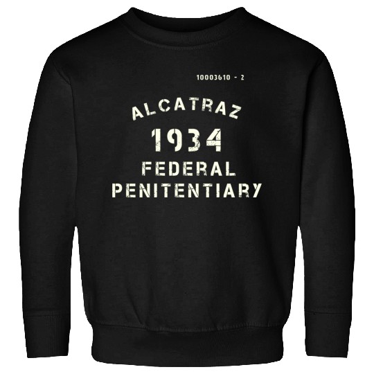 Vintage Alcatraz Prison Penitentiary Jail Sweatshirts