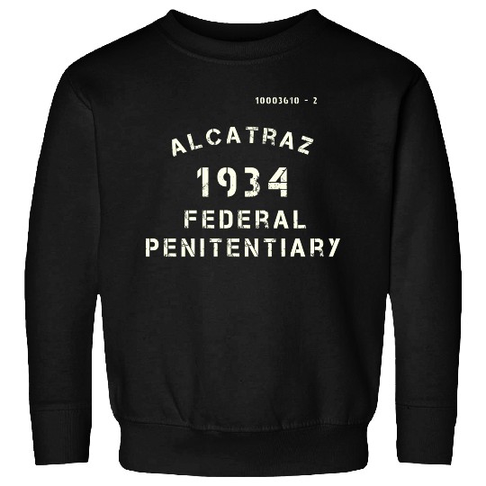 Vintage Alcatraz Prison Penitentiary Jail Sweatshirts