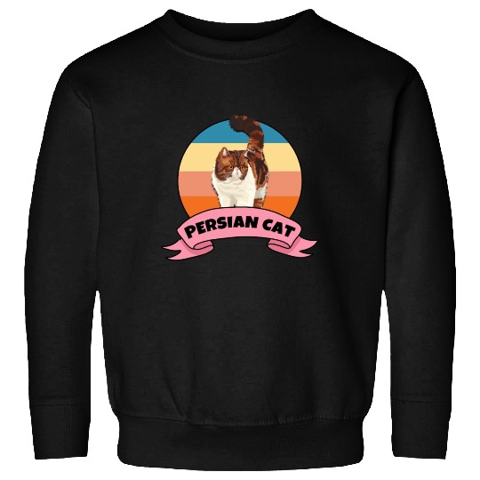Persian Cat Persian Cat Sweatshirts