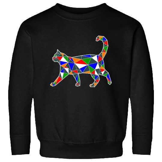 MULTICOLORED CAT Sweatshirts