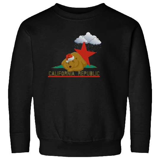 California bear in winter Sweatshirts