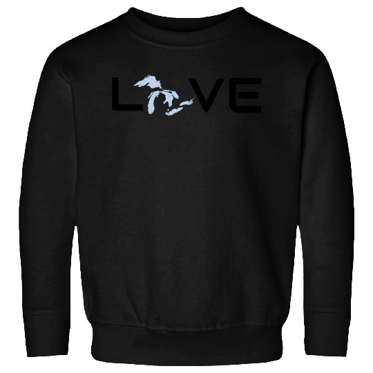 Distressed Love Great Lakes Sweatshirts