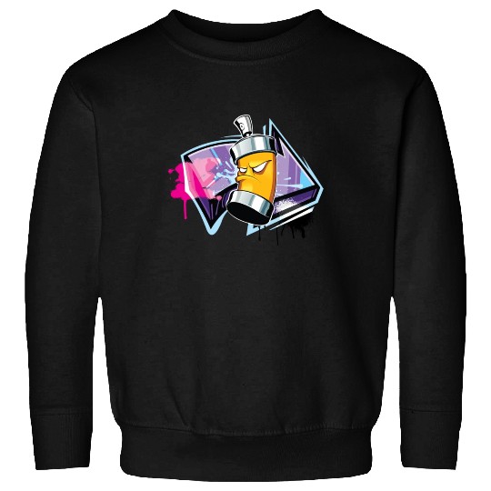 Sprayer Graffiti Street Art Spray Can Sweatshirts
