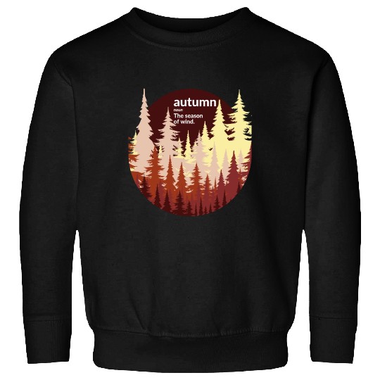 Autumn Forest Sun Sweatshirts
