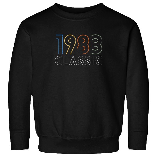 40 Years Vintage 1983 Retro 40th Birthday Sweatshirts