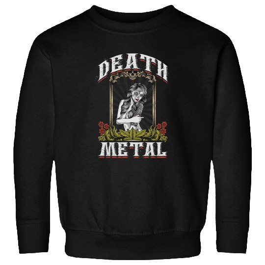 Goth Rock Satan Festivals Death Metal Sweatshirts