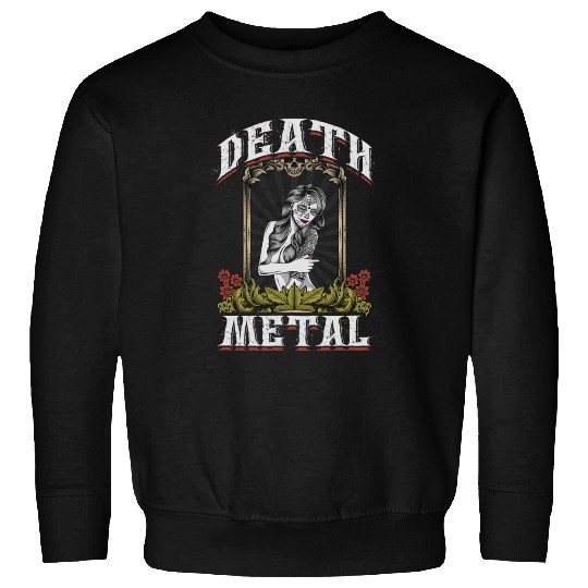 Goth Rock Satan Festivals Death Metal Sweatshirts