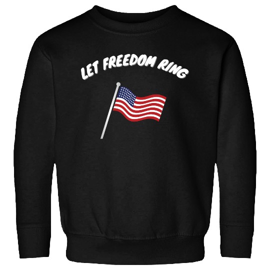 Let Freedom Ring Martin Luther King Day Human Righ Sweatshirts