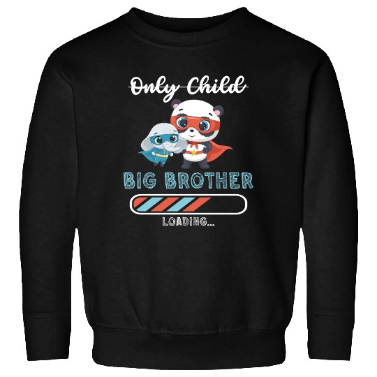Big brother super hero panda elephant Sweatshirts