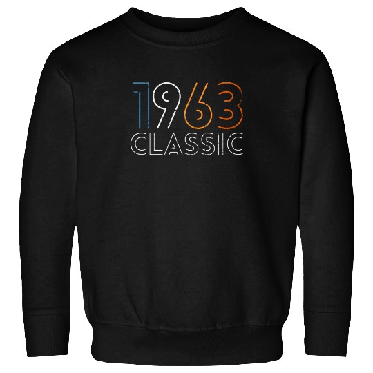 60 Years Vintage 1963 Retro 60th Birthday Sweatshirts