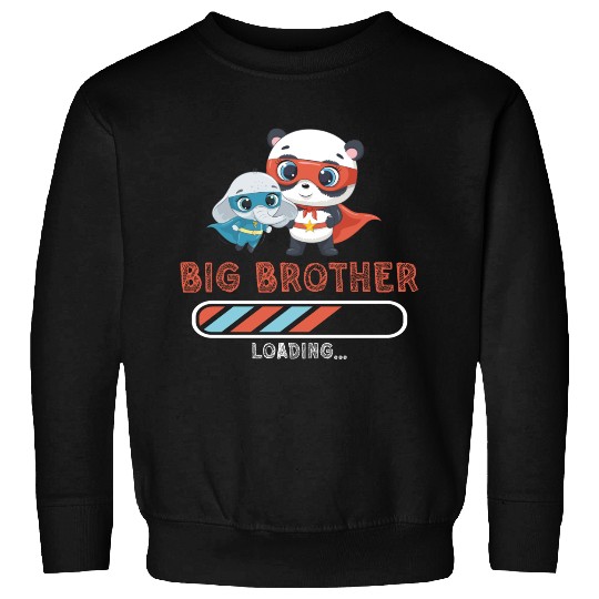 Big brother super hero panda elephant 2023 Sweatshirts