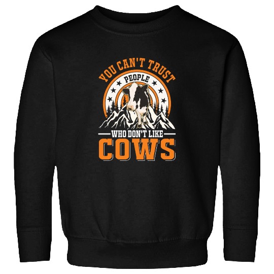 Cow Gift Farmer Cattle Breeder Cows Sweatshirts
