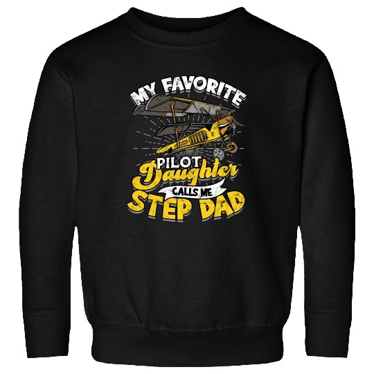 Pilot Daughter Airplane Aviation Job aircraft Sweatshirts