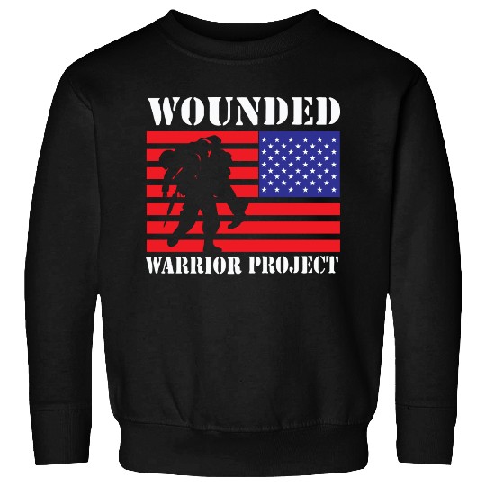 Wounded Warrior Project Us Flag Sweatshirts