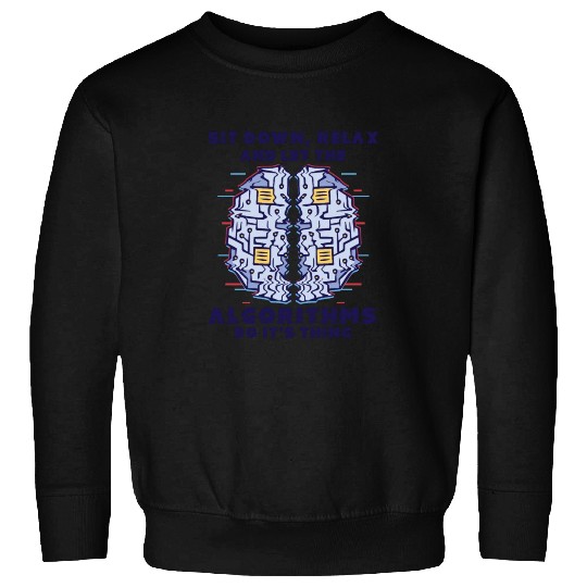 Computer Algorithm Programmer Artificial Sweatshirts
