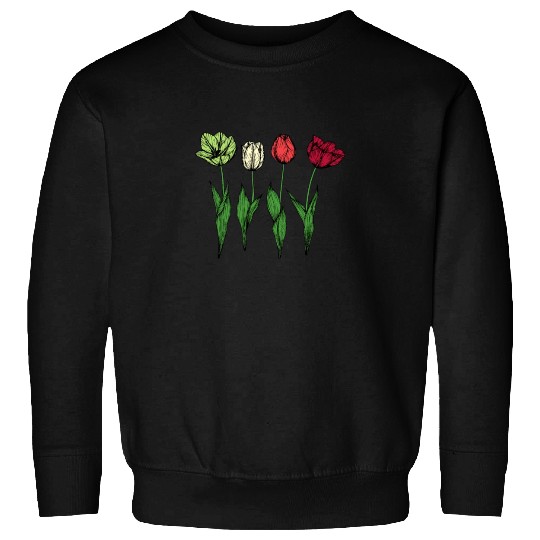 Tulip Gardening Tulips Sweatshirts
