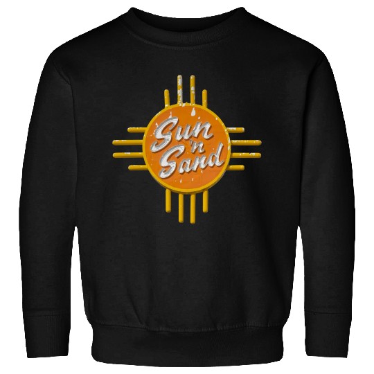 Sun N Sand Motel Sign Route 66 Santa Rosa NM Sweatshirts