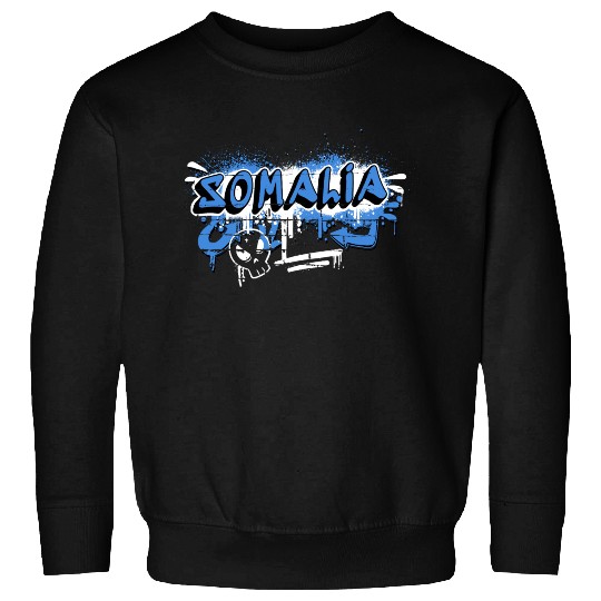Somalia graffiti flag design Sweatshirts