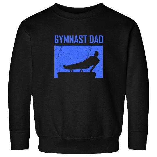 Gymnast Dad Sports Gymnasts Lover Gymnastics Sweatshirts