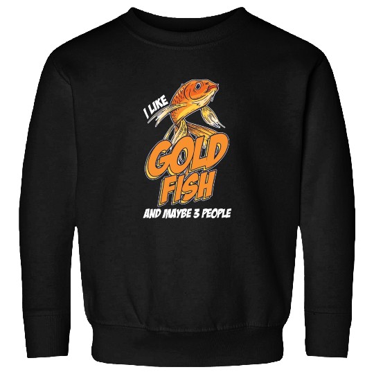 Like Goldfish And 3 People Carp Japan Aquarium Sweatshirts