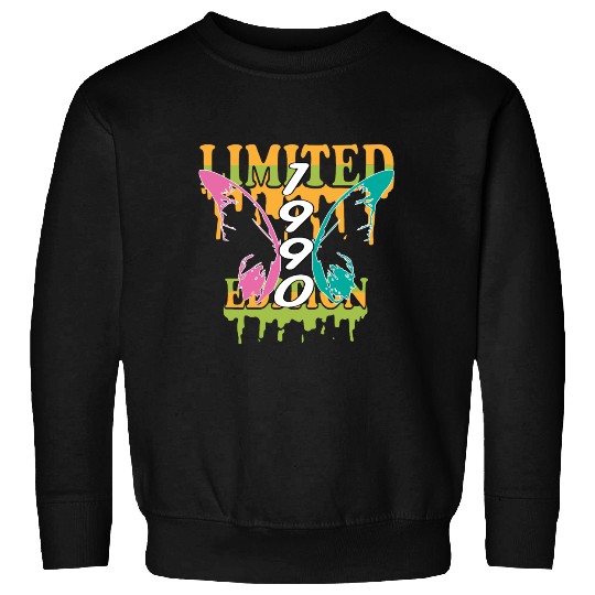1990 Born Limited Edition Butterfly Gift Sweatshirts