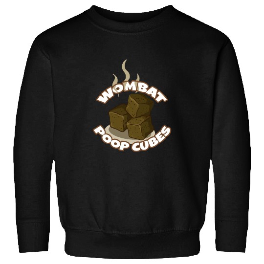 Wombat Poop Cubes Sweatshirts