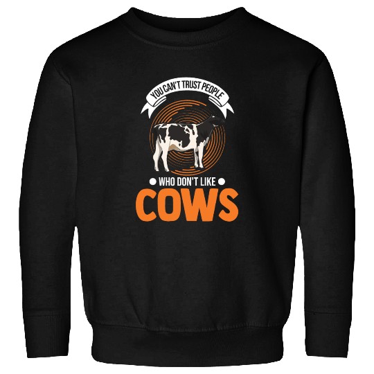 Cow Gift Farmer Cattle Breeder Cows Sweatshirts