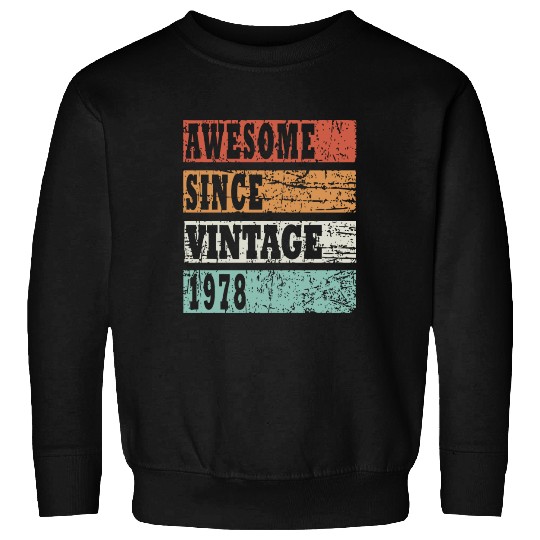 1978 bday gift idea Sweatshirts
