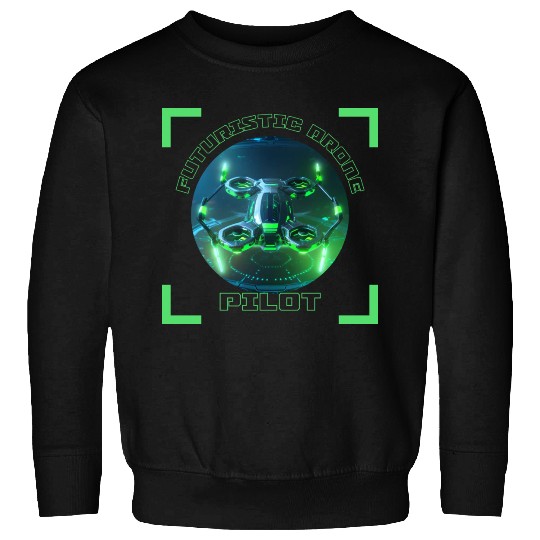 Futuristic Drone Pilot 3 Sweatshirts