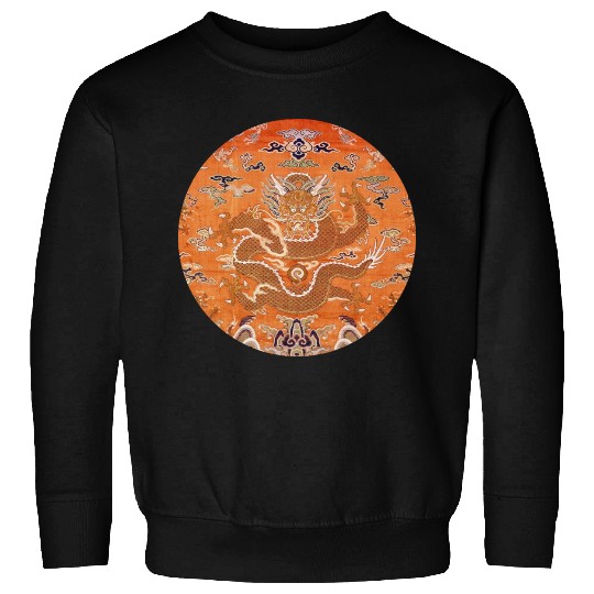 Chinese dragon fabric Sweatshirts