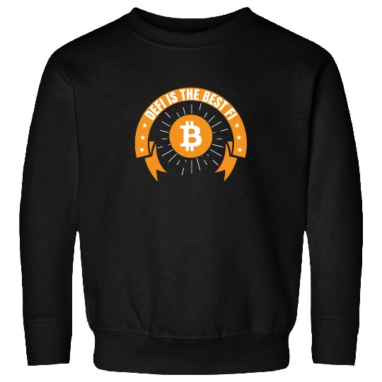 DeFi Decentralized Crypto Bitcoin Blockchain Sweatshirts