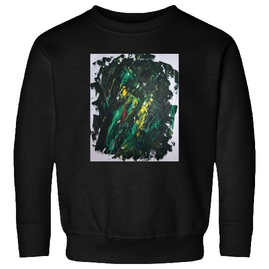Abstract Design - Go Green Artwork Sweatshirts