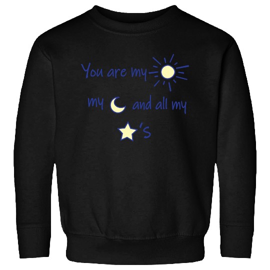 Sun Moon and Stars Sweatshirts