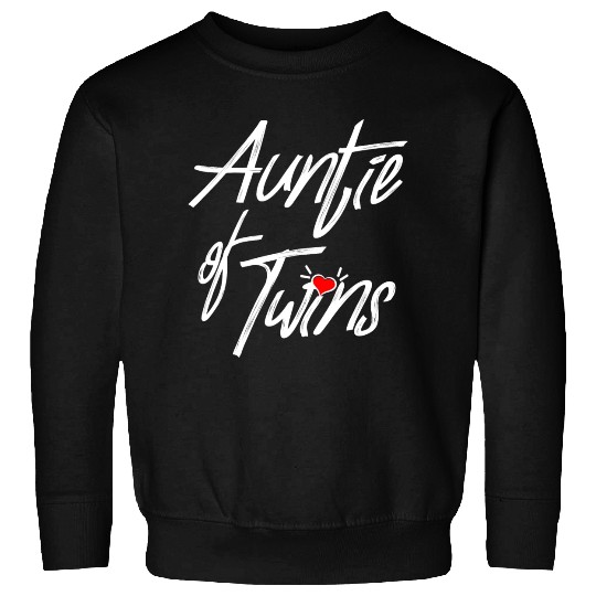 Auntie of Twins Newborn Baby Reveal Twin Sweatshirts