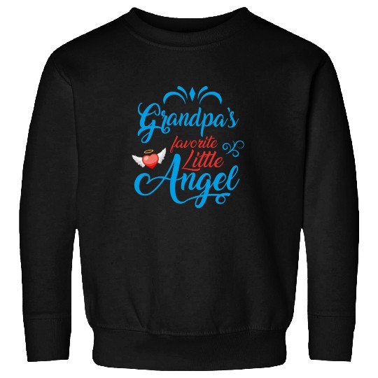 Grandpa's Favorite Little Angel Sweatshirts