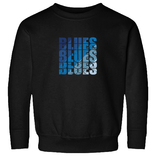 Blues Music Jazz Trumpet Chicago Sweatshirts