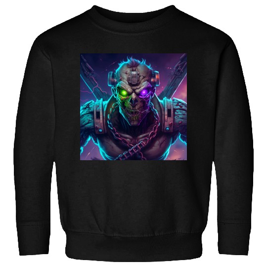 ZOMBIE IRON MAIDEN (Version 10) Sweatshirts