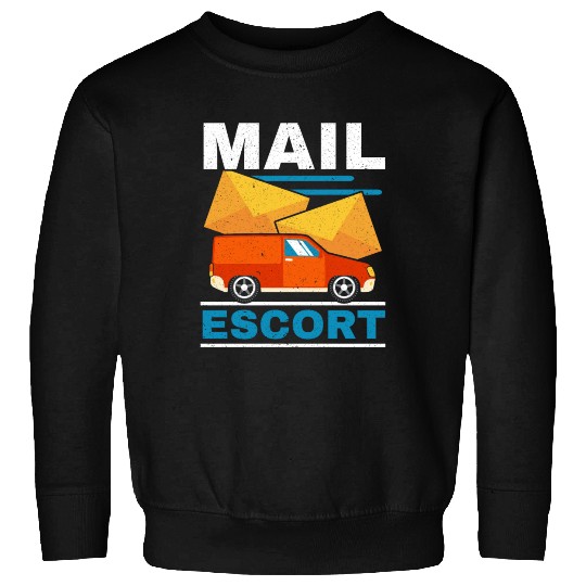 Postal Worker Mailman Delivery Mail Escort Sweatshirts