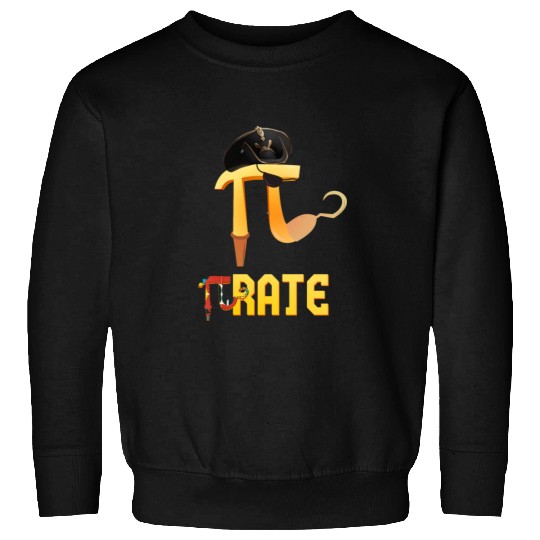 PIrate Pi funny Pirate Pi Math Pi Pun Sweatshirts