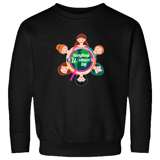 International Women's Day Theme 2023 Embrace Equit Sweatshirts