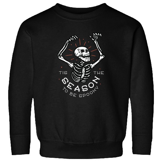 Cute creepy skeleton Cute creepy skeleton inspirat Sweatshirts