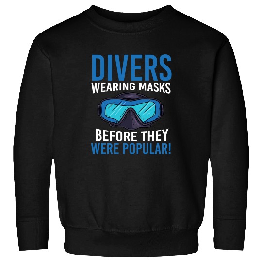 Scuba Diving Deep Sea Diving Snorkeling Diver Sweatshirts